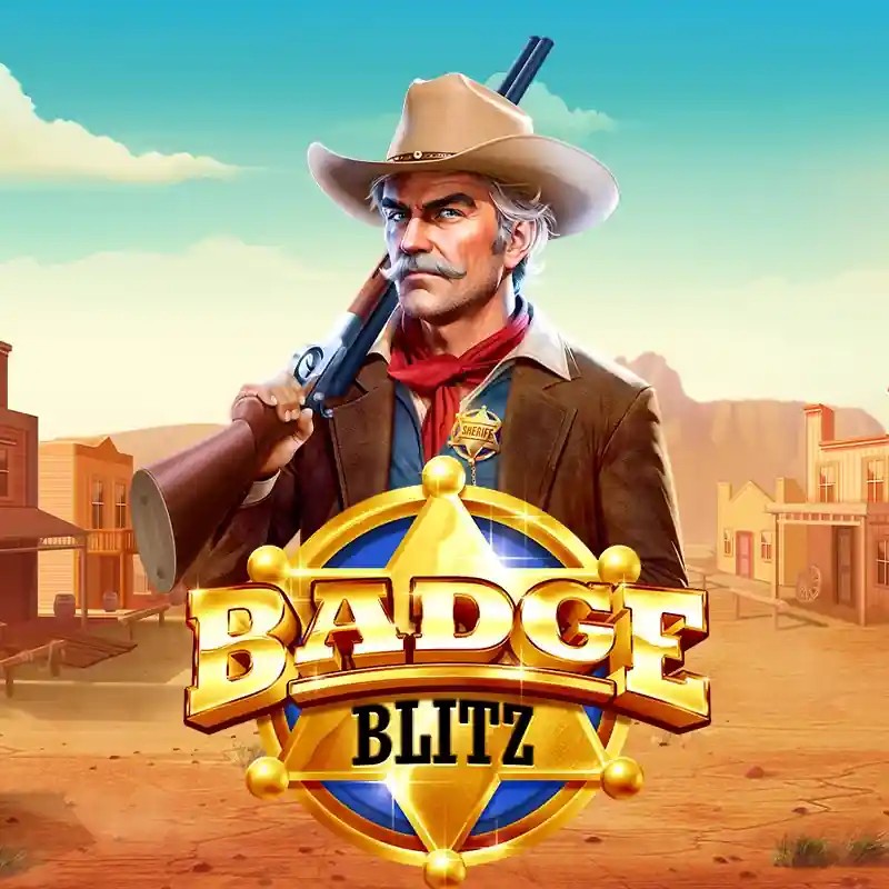 Badge Blitz logo by Pragmatic Play at Twin Casino
