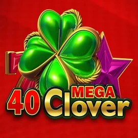 40 Mega Clover slot visual from Amusnet Interactive available on twincasinoofr.com