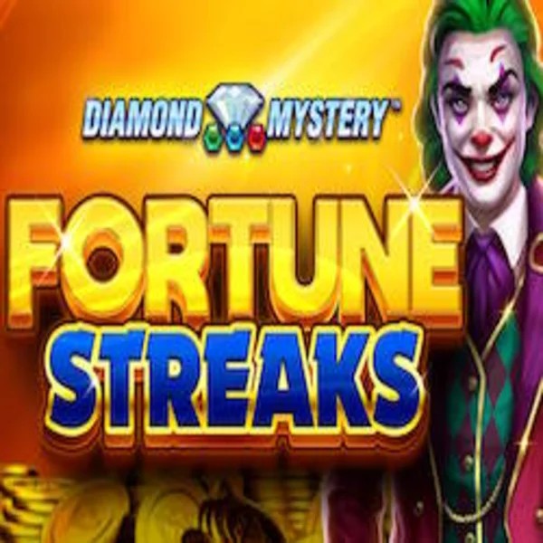 Diamond Mystery Fortune Streaks by Greentube, showcased at twincasinoofr.com – game logo
