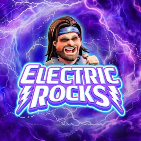 Electric Rocks by Inspired Gaming, showcased at twincasinoofr.com – game logo
