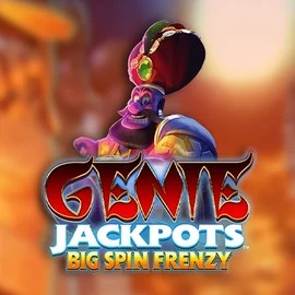 Official Jackpots logo: Genie Jackpots: Big Spin Frenzy by Blueprint Gaming at Twin Casino
