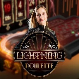Lightning Roulette logo – Live Casino by Evolution at Twin Casino