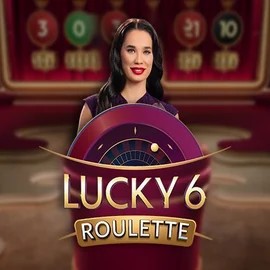 Lucky 6 Roulette logo by Pragmatic Play at Twin Casino