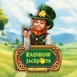 Jackpots logo of Rainbow Jackpots Megaways from Red Tiger Gaming at Twin Casino
